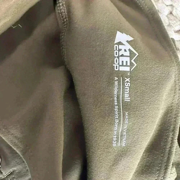 120. REI Co-op Flash Hybrid Tights Women's Size XSmall Color Army Cot Green - Picture 5 of 8